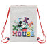 Фото #2 товара Сумка-рюкзак на веревках Mickey Mouse Clubhouse Only one Тёмно Синий (26 x 34 x 1 cm)