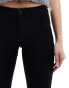 Фото #8 товара ONLY Royal regular waist skinny jeans in black