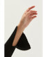 Фото #3 товара Women's Danielle Rib Knit Asymmetric Hem Top