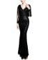 Фото #1 товара Kalinnu Maxi Dress Women's Black 10