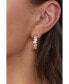ფოტო #2 პროდუქტის Teardrop Zirconia Hoop Earrings