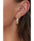 Фото #2 товара Teardrop Zirconia Hoop Earrings