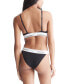 ფოტო #5 პროდუქტის Modern Cotton Lightly Lined Triangle Bralette QF5650