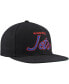 Фото #2 товара Men's Black Winnipeg Jets Core Team Script 2.0 Snapback Hat