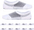 10 pairs of white