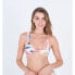 HURLEY Organics Knot Bikini Top Oak Milk, S - фото #2