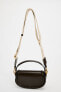 Mini crossbody bag with flap