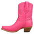 Фото #3 товара Corral Boots Embroidered Snip Toe Cowboy Booties Womens Pink Casual Boots Z5137