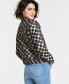 Фото #4 товара Бомбер куртка женская On 34th из броката, созданная для Macy's
