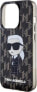 Karl Lagerfeld Karl Lagerfeld KLHCP15XHNKMKLK iPhone 15 Pro Max 6.7" czarny/black hardcase Monogram Ikonik