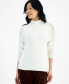 Women's Cozy Mock-Neck Long-Sleeve Sweater, Created for Macy's