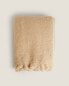 Xl carded wool throw