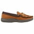 Фото #3 товара Домашняя обувь L.B. Evans Atlin Boa Moccasin для мужчин коричневая 1131