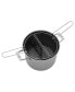 Фото #2 товара Stainless Steel 8.5 Quart Pasta Pot with Lid and Strainers