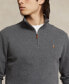 Men's Estate-Rib Cotton Quarter-Zip Pullover