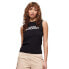 SUPERDRY Sport Luxe Graphic Fitted sleeveless T-shirt