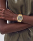 ფოტო #5 პროდუქტის Men's Se Swiss Quartz Yellow PVD Bracelet Watch 41mm