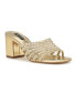 ფოტო #1 პროდუქტის Women's Frisky Slip-On Embellished Dress Sandals