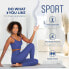 Фото #2 товара RE:SPORT Yoga Mat, Phthalate-Free, Gymnastics Mat, Non-Slip, Fitness Mat, Non-Toxic, Training Mat with Carry Strap, 183 x 61 x 0.6 cm