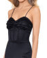 Juniors' Sweetheart-Neck Strappy-Back Dress