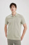 Фото #15 товара Erkek Polo Yaka T-shirt Haki C1293ax/kh478