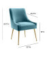 Фото #6 товара Beatrix Velvet Side Chair