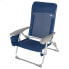 Фото #7 товара Пляжный стул Aktive Slim Складной Тёмно Синий 47 x 87 x 58 cm (2 штук)