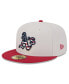 Фото #2 товара Men's Red Oakland Athletics 2024 Fourth of July 59FIFTY Fitted Hat