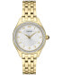 ფოტო #1 პროდუქტის Women's Gold-Tone Bracelet Watch 29mm