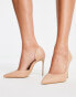 Truffle Collection stiletto heeled court shoes in beige