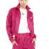 Фото #1 товара Puma Iconic T7 Woven Track Relaxed Jacket Womens Pink Casual Athletic Outerwear
