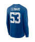 ფოტო #4 პროდუქტის Men's Darius Leonard Royal Indianapolis Colts Player Name and Number Long Sleeve T-shirt