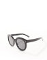 Jeepers Peepers oversized round sunglasses in black