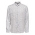 Фото #3 товара SELECTED Regular Kylian Linen long sleeve shirt