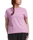 Plus Size Identity Crewneck Patch-Pocket T-Shirt Jasmine Pink, 1X - фото #1