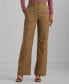 Women's Canvas Wide-Leg Pants