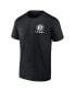 Фото #3 товара Men's Black Brooklyn Nets Basketball Street Collective T-shirt