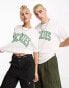 Dickies – Aitkin – T-Shirt in Weiß mit College-Logo