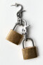 Padlock earrings