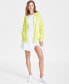 Women's Hooded Packable Zip-Front Jacket, Created for Macy's