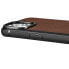 Фото #3 товара Etui pokryte naturalną skórą do iPhone 14 Pro Leather Oil Wax ciemny brąz
