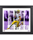 Фото #1 товара Justin Jefferson LSU Tigers Framed 15" x 17" Player Panel Collage