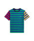 ფოტო #1 პროდუქტის Big Boys Striped Cotton Jersey Tee