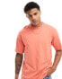 Фото #1 товара Superdry Vintage washed t-shirt in hot coral