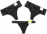 DKNY 268218 Women's Black 3 Pack Thong Underwear Size M