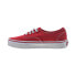 Фото #4 товара Vans Authentic Canvas Men's Shoes Red VN000EE3RED