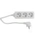 Фото #2 товара REV Ritter REV 0512342555 - 1.4 m - 3 AC outlet(s) - Indoor - Type F - White - 250 V