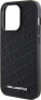 Karl Lagerfeld Karl Lagerfeld KLHCP15LPQKPMK iPhone 15 Pro 6.1" czarny/black hardcase Quilted K Pattern