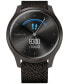 ფოტო #7 პროდუქტის Unisex Vivomove 3 Style Black Nylon Strap Smart Watch 24.1mm