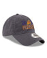 Фото #4 товара Men's Gray Phoenix Suns 2022 NBA Playoffs Bubble Letter 9TWENTY Adjustable Hat